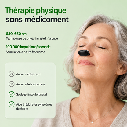 Appareil de Thérapie Nasale par Lumière Rouge 1.0